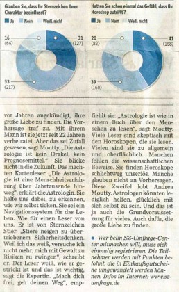 Andrea Moutty Moderne Astrologie Saarland Saarbrücker Zeitung 2017