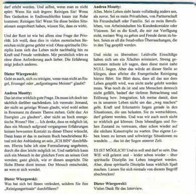 Dipl. Päd. Dieter Wiergowski - Herausgeber der Zeitung "Die Andere Realität"